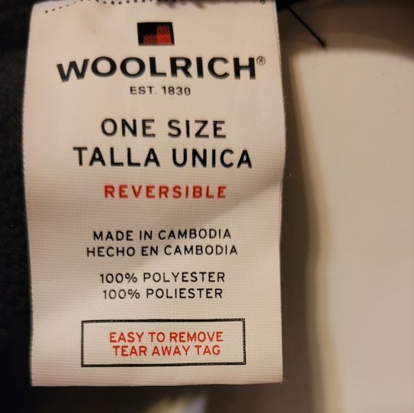 Woolrich Reversible Shaw Poncho - Picture 4 of 5